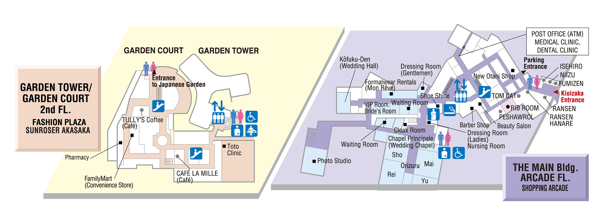 Floor Map - GARDEN TOWER/GARDEN COURT 2nd FL.