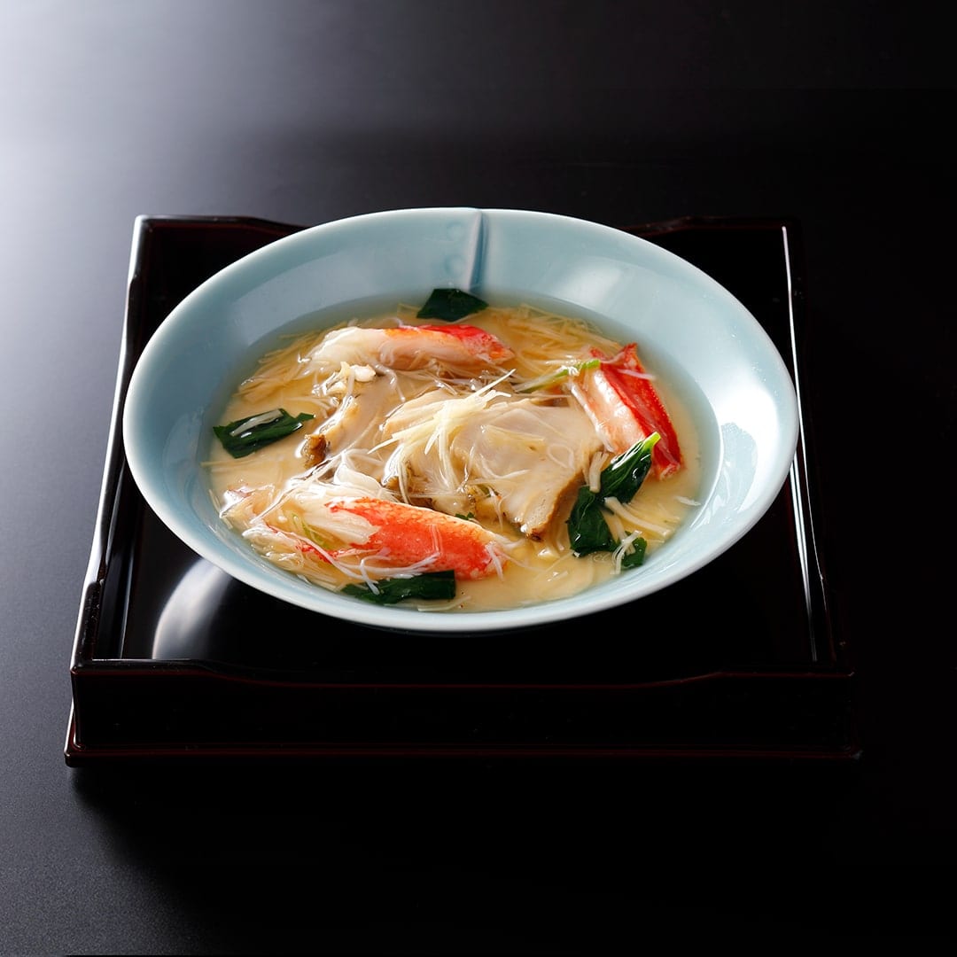 Steamed Egg and Soy Custard with Seafood