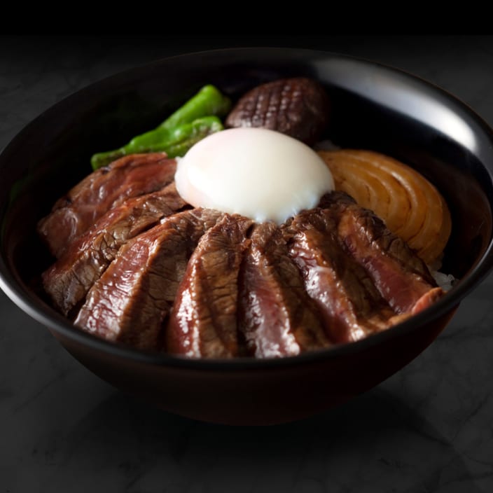 Tottori Wagyu Steak on “J-cereal” Rice