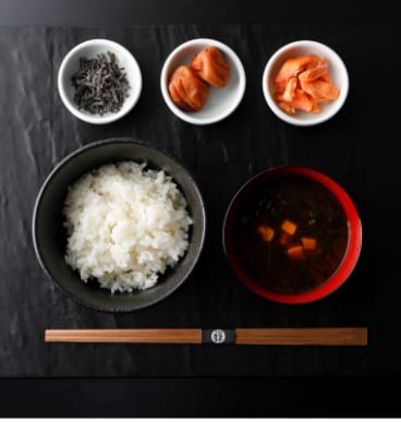 Koshihikari Rice & Miso Soup