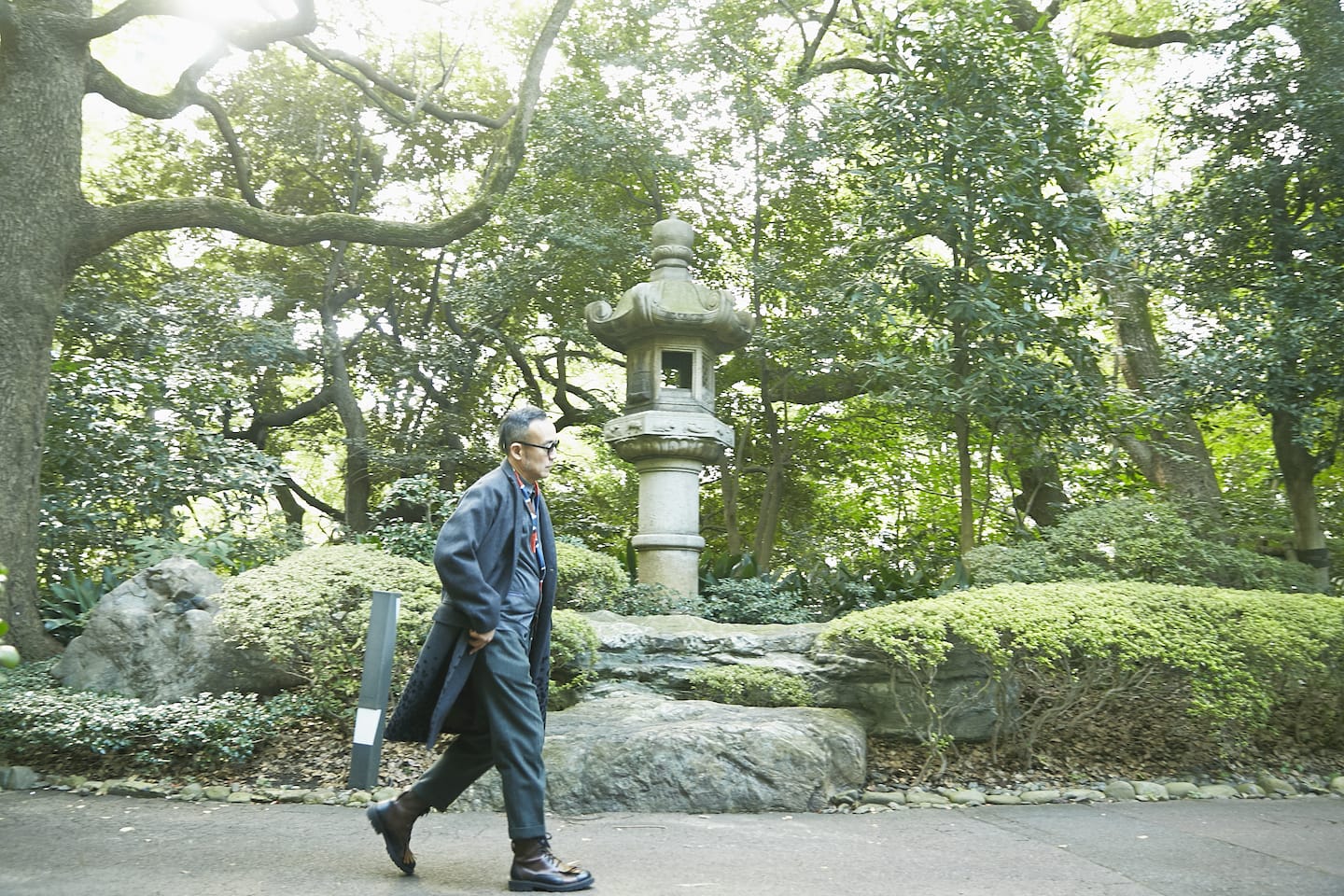 日本庭園を散歩