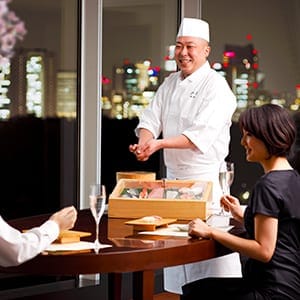 Exquisite Sushi from Kyubey in Your Suite