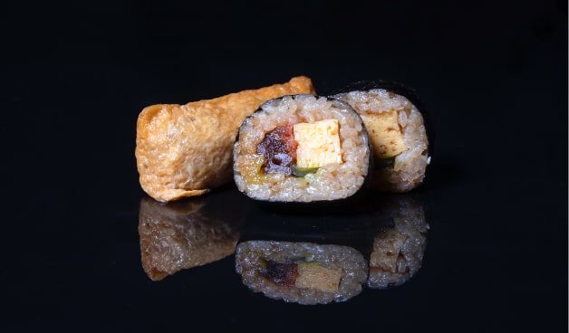 Inari and Futomaki Sushi