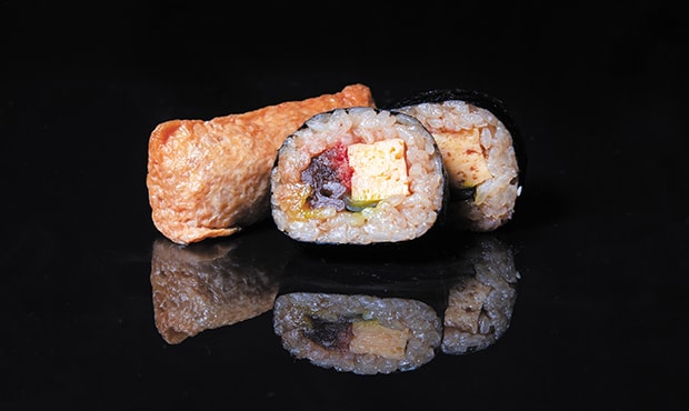 Inari and Futomaki Sushi