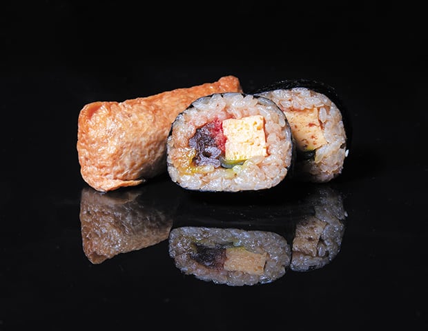 Inari and Futomaki Sushi