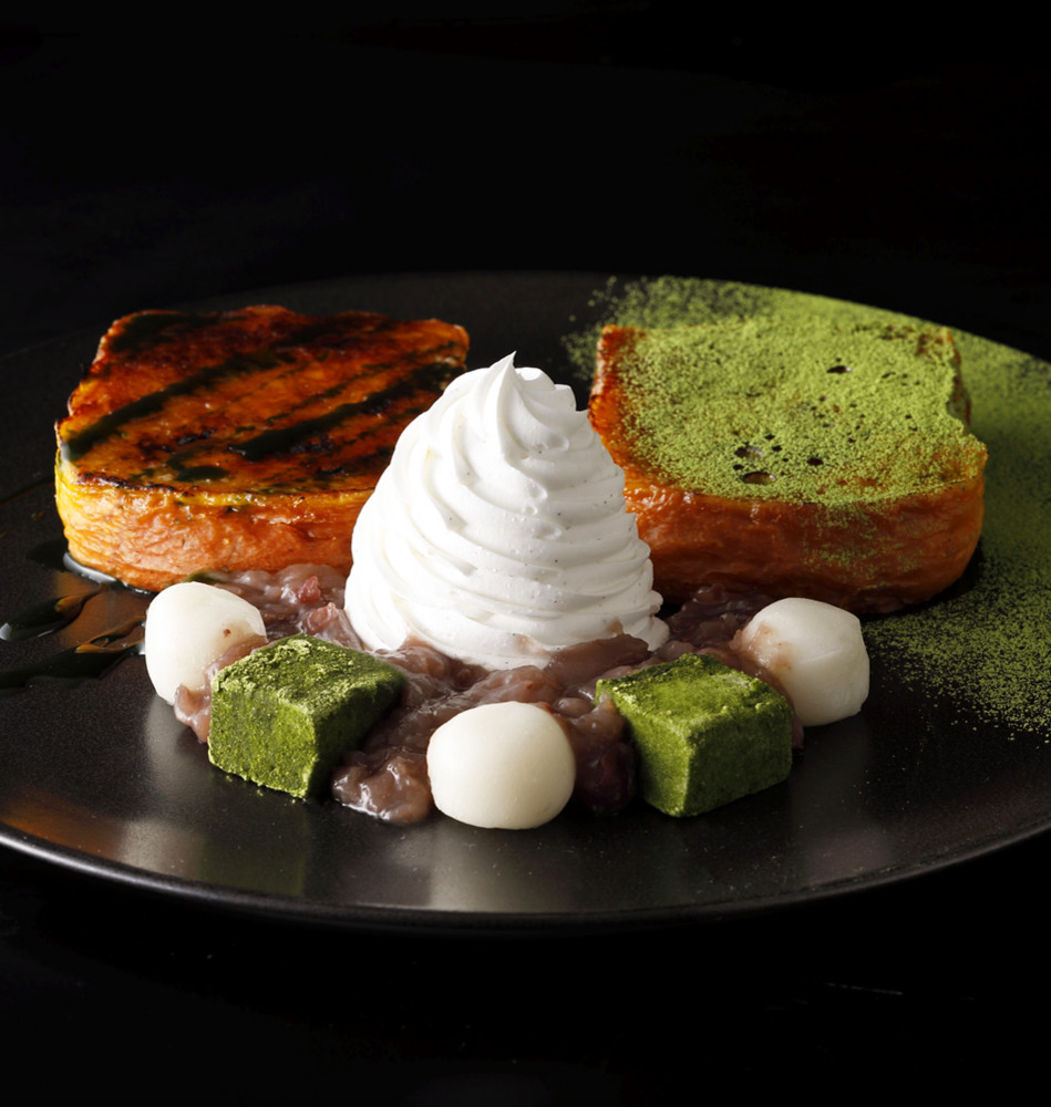 ホテルニューオータニ特製抹茶パンケーキ＆抹茶ブリオッシュフレンチトースト