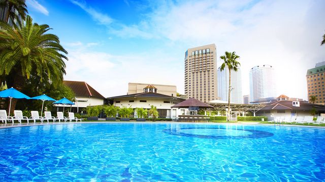 プール ナイトプールはホテルニューオータニ幕張で The New Otani Pools Makuhari