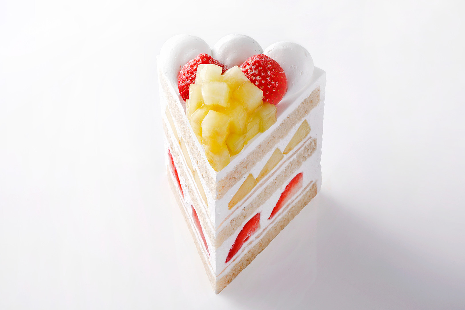 エクストラスーパーダブルショートケーキ（メロン＆あまおう）