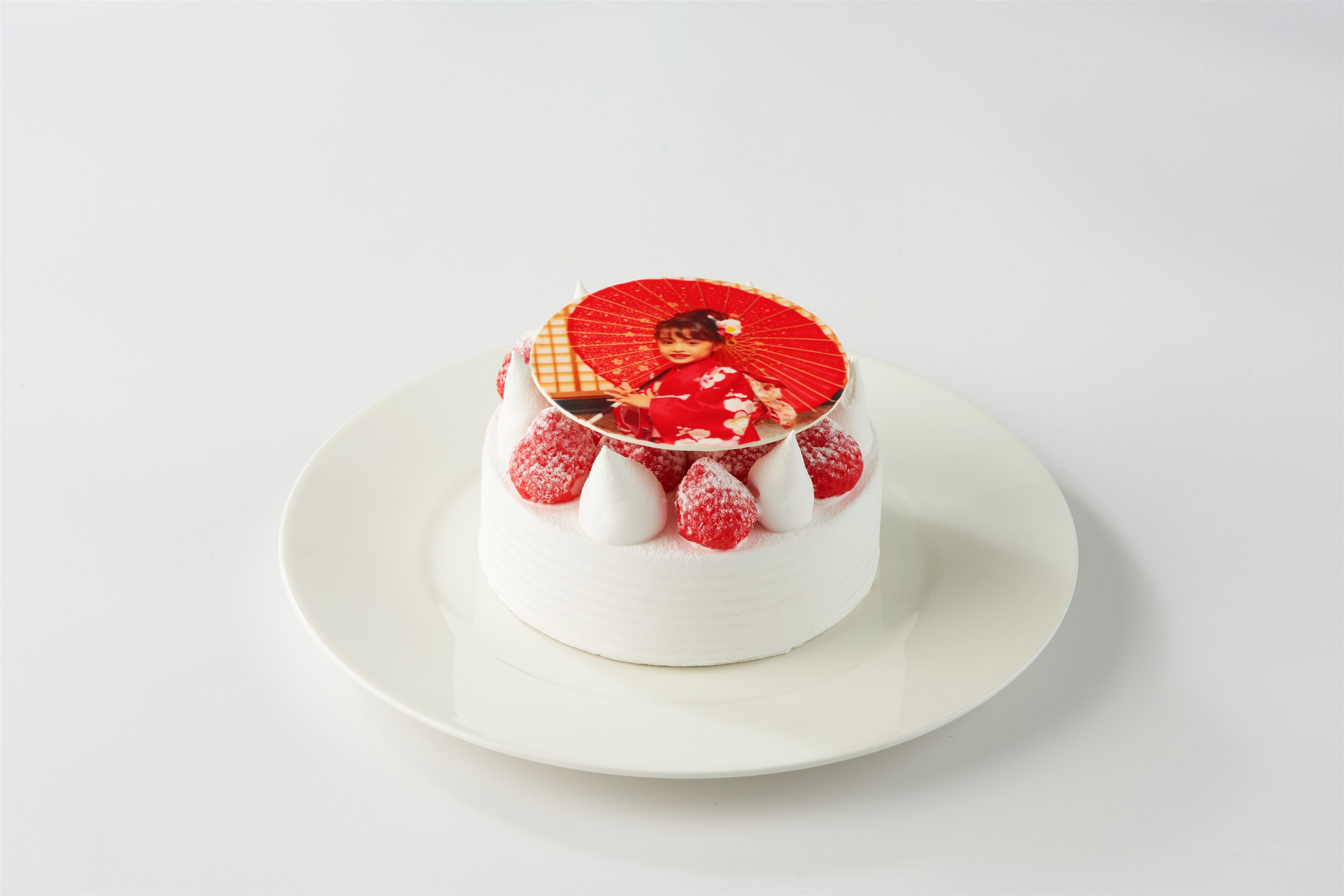 希少　ゴールドストロベリー　ケーキプレート 7398-1117-