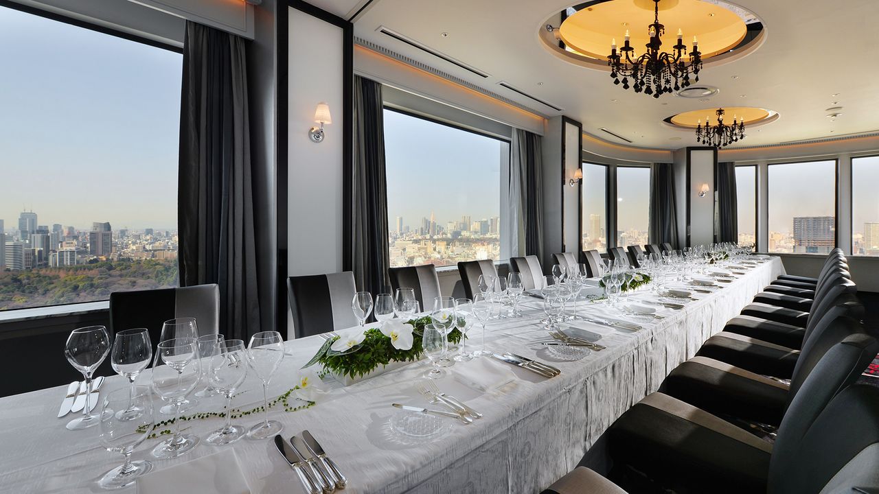 個室のあるレストラン レストラン バー ホテルニューオータニ 東京