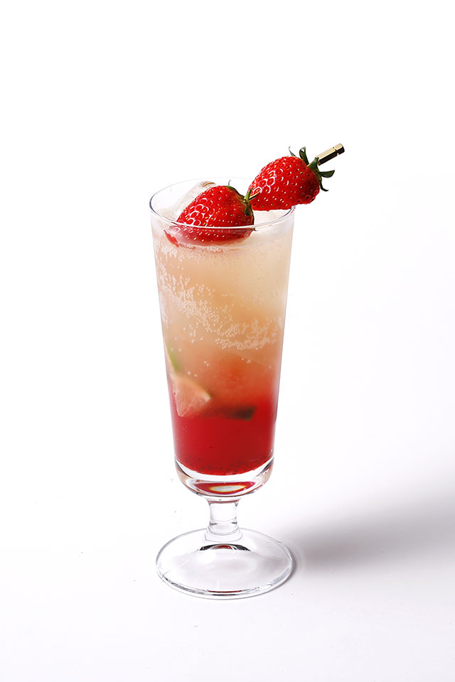 Strawberry Gin Buck