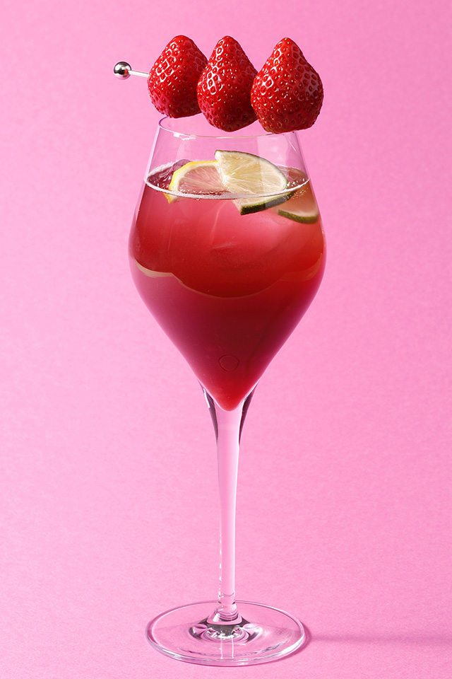 Mocktail: Sweet Berries & Sakura