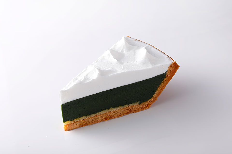 Matcha pie