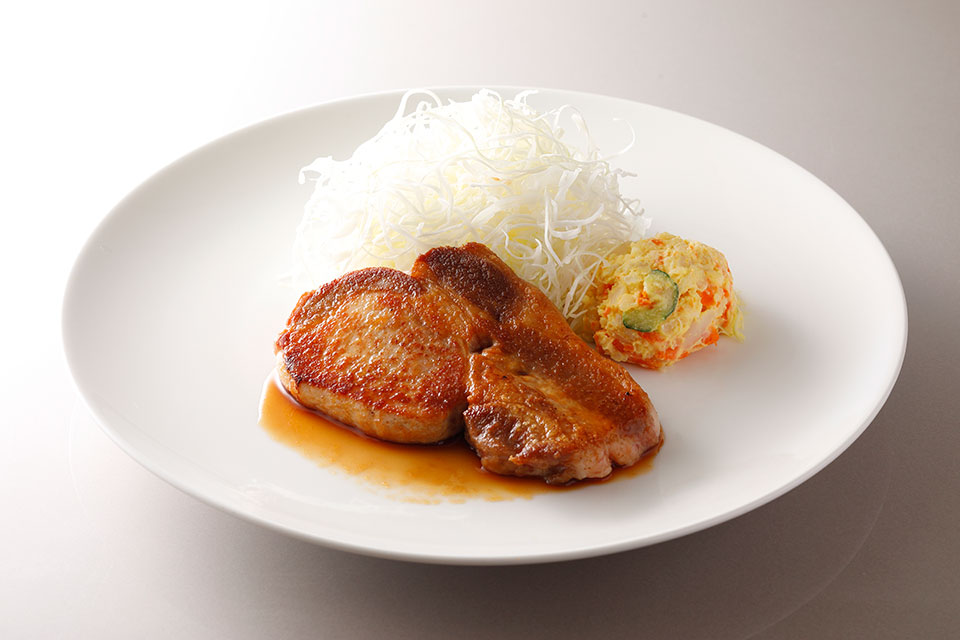 Sauteed Pork in Garlic Soy Sauce