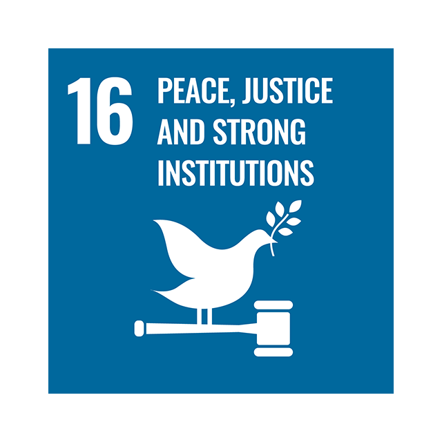 Goal 16: Peace, Justice and Strong Institutions