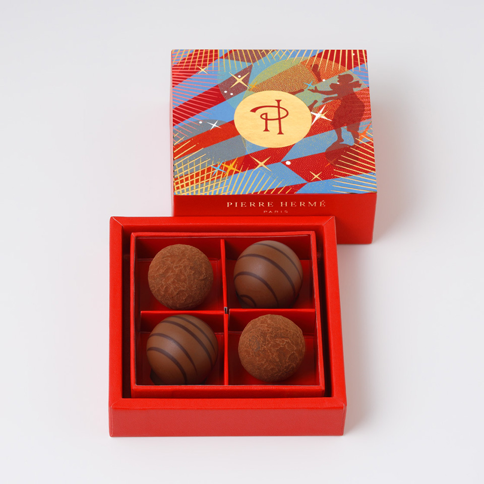 Assortiment de 4 Truffes
