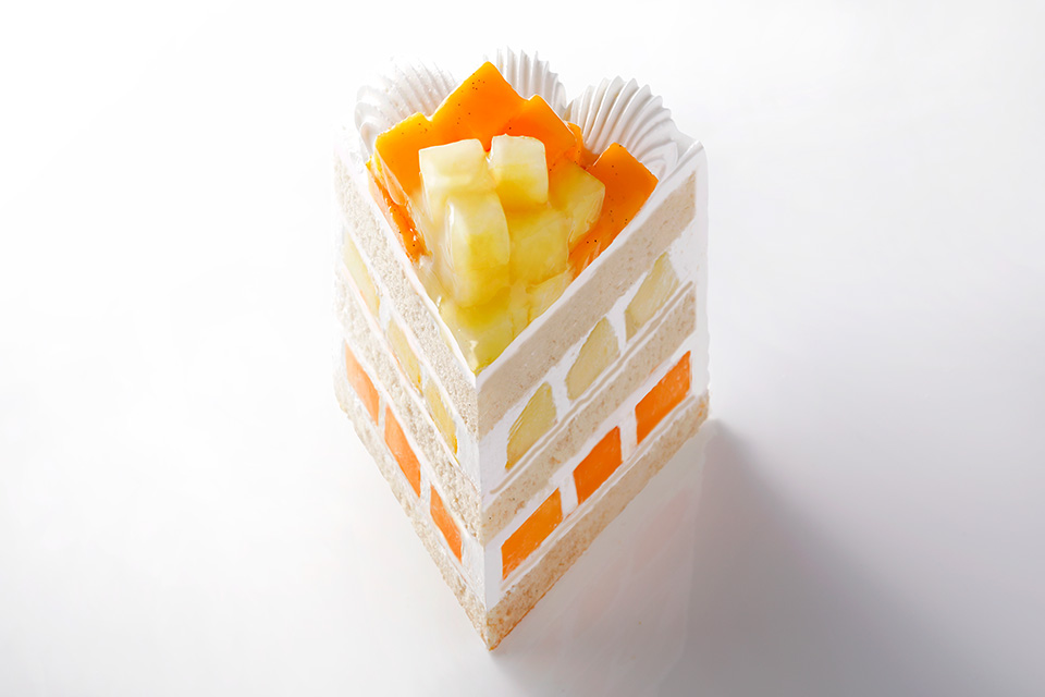 エクストラスーパーダブルショートケーキ（メロン＆マンゴー）