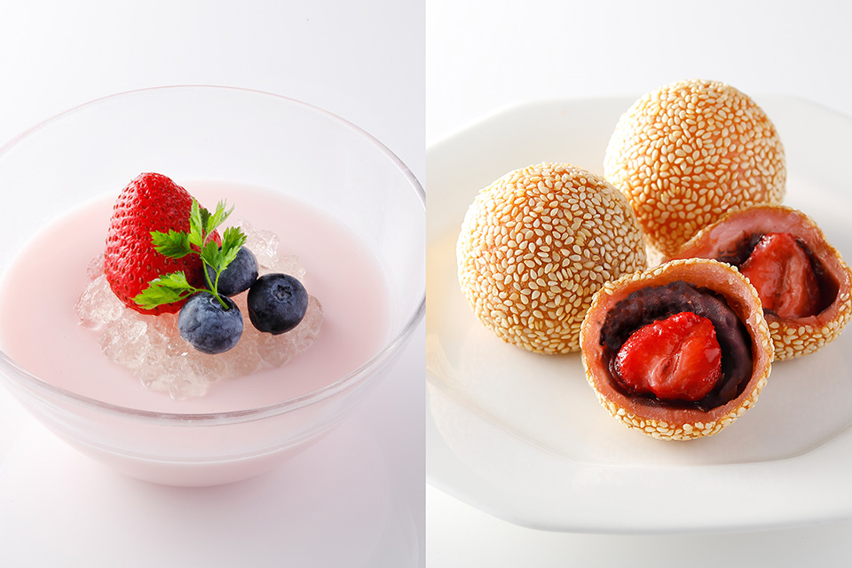 大観苑特製 あまおうスイーツ