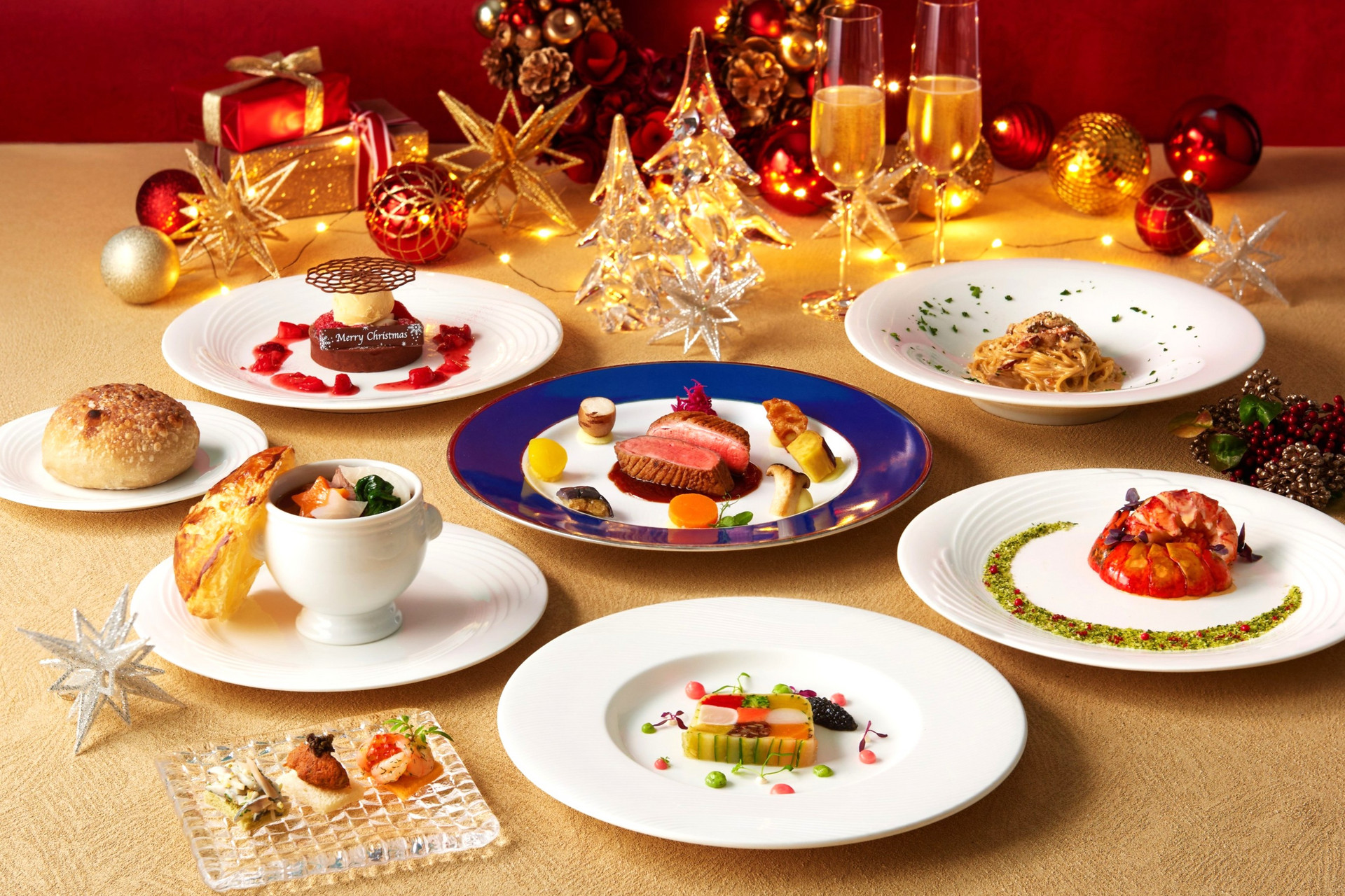 五感を満たすホテルの美食体験！聖夜を彩る最高のクリスマスディナーを