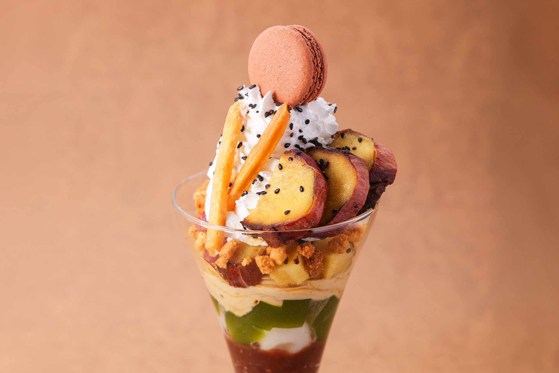 千葉県産 金蜜芋のパフェ