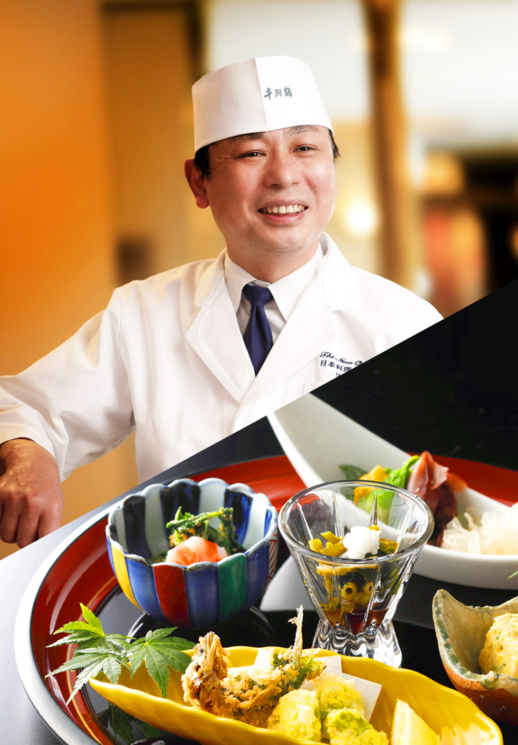 日本料理「千羽鶴」料理長 比留間 健一フェア