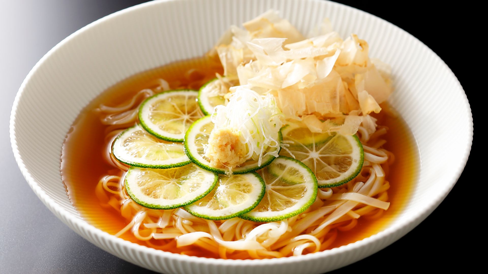 冷製香りカボスうどん