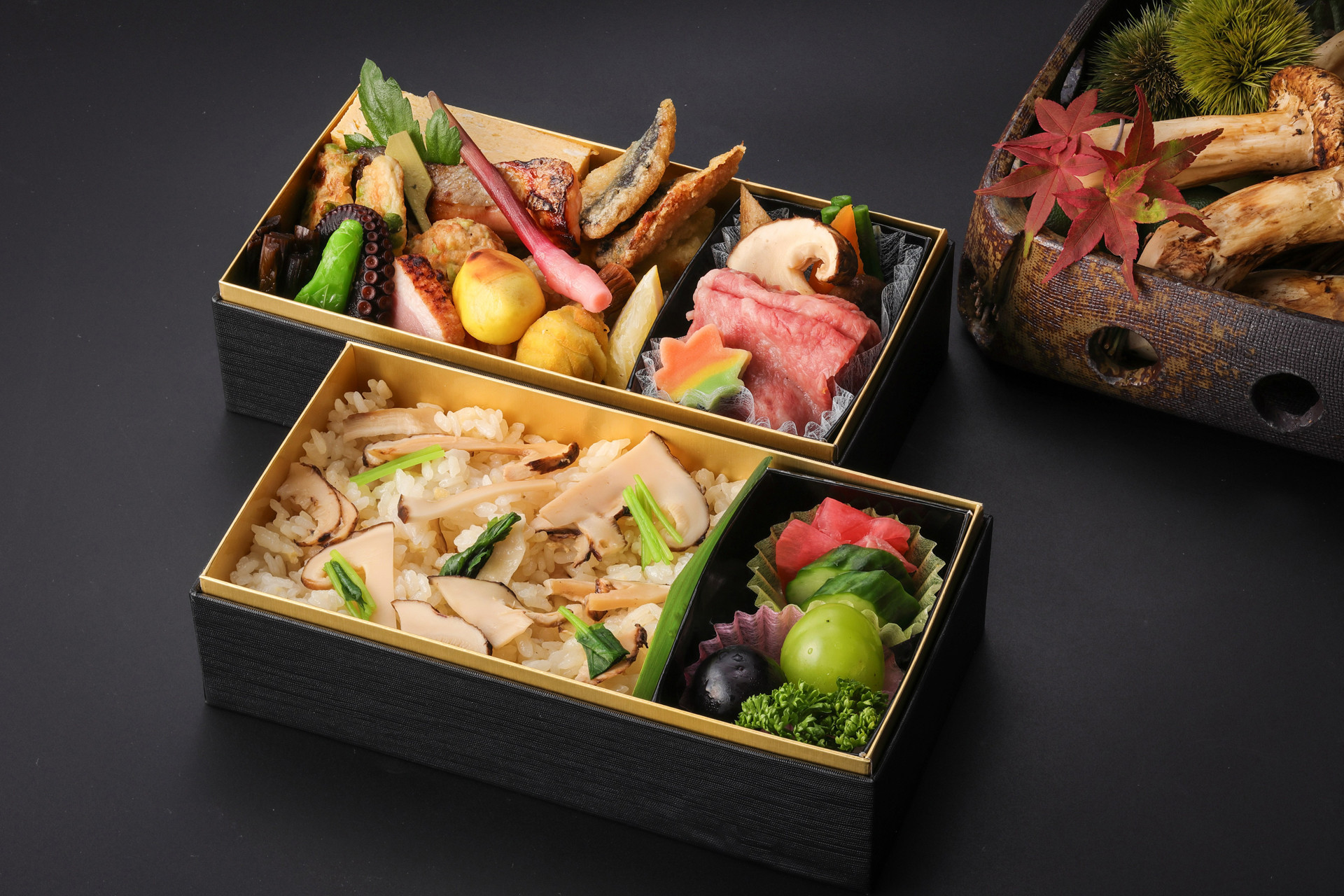 松茸弁当