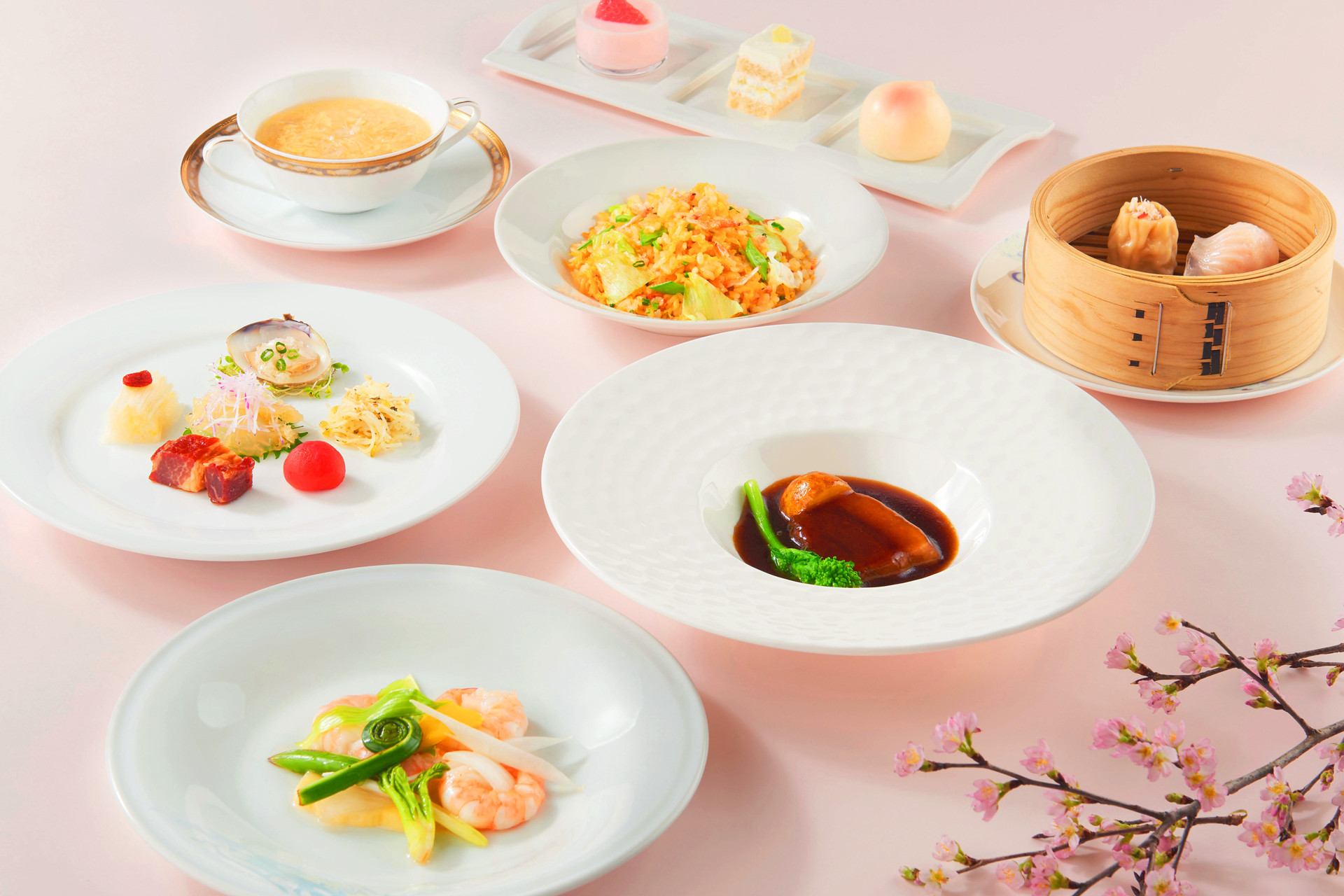 大観苑 春のランチコース～櫻花燦然～"