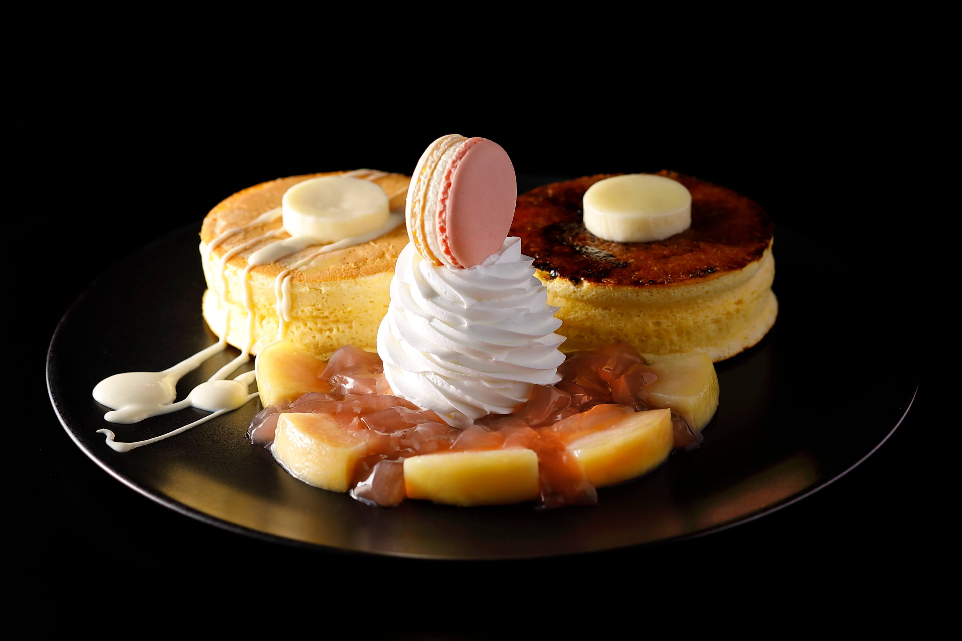 パンケーキ史上最もレア ふわとろ 特製ピーチパンケーキ が2週間限定で新登場 21 ホテルニューオータニ大阪