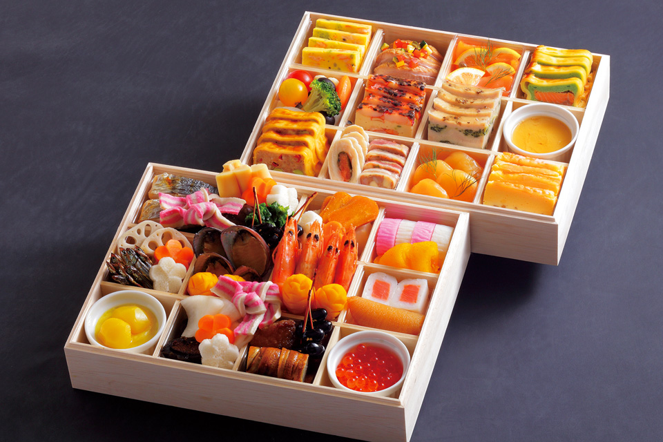 祝膳おせち「二段」(日本料理・西洋料理・中華料理から選べます) 4名さま用