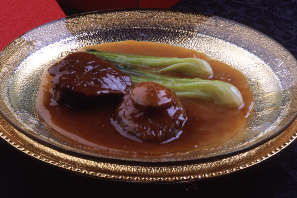 鮑のオイスター煮