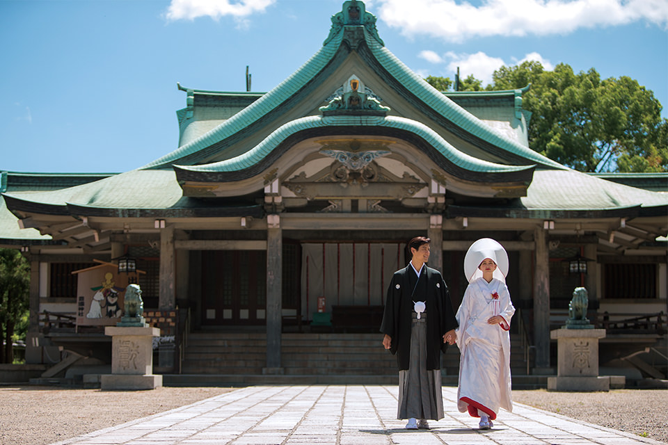 豊國神社本殿 挙式 New Otani Wedding 大阪