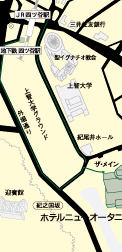 四ツ谷駅から