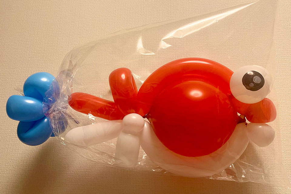 バルーンアート体験