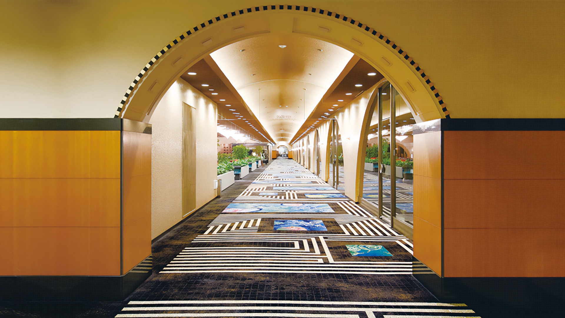 The Main Shopping Arcade
