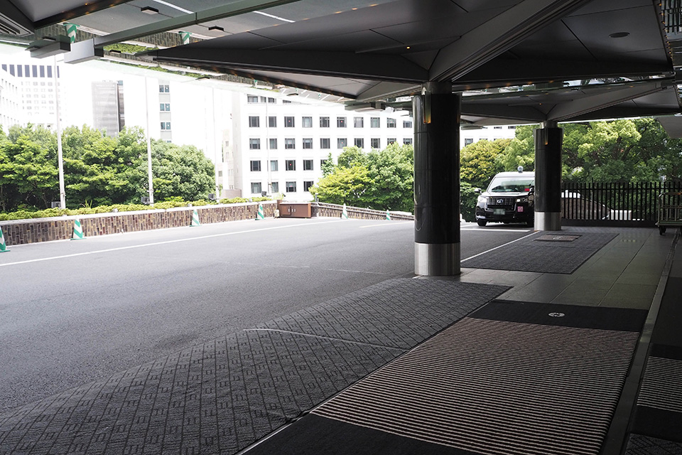 Taxi Stand - Lobby floor (2nd fl) entrance, The Main building