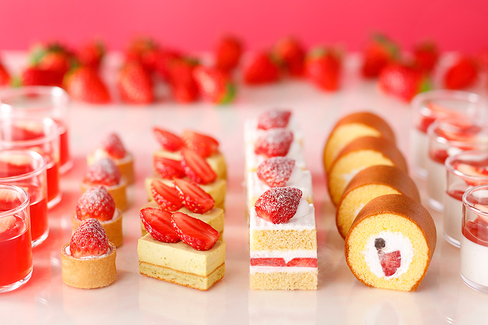 エルメの新作スイーツも食べ放題 最高にキュンするいちごスイーツビュッフェ 今日から新展開スタート 21 ホテルニューオータニ 東京