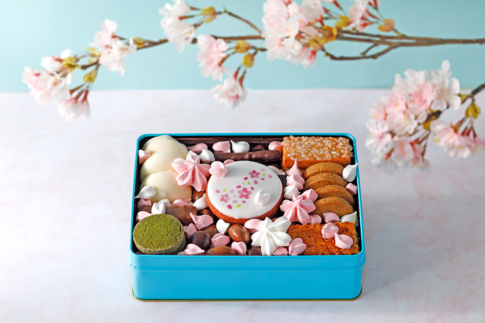 春の門出に贈る、“桜満開”のクッキー缶が新登場！ | 2026 | ホテル