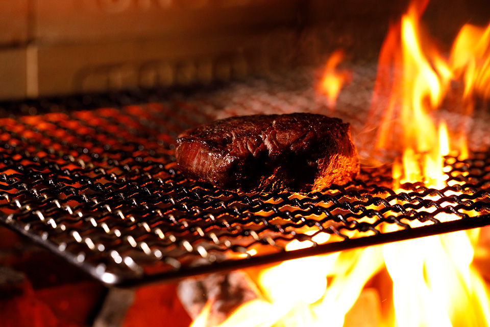 グリルのお肉