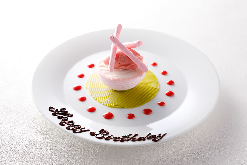 メッセージプレート