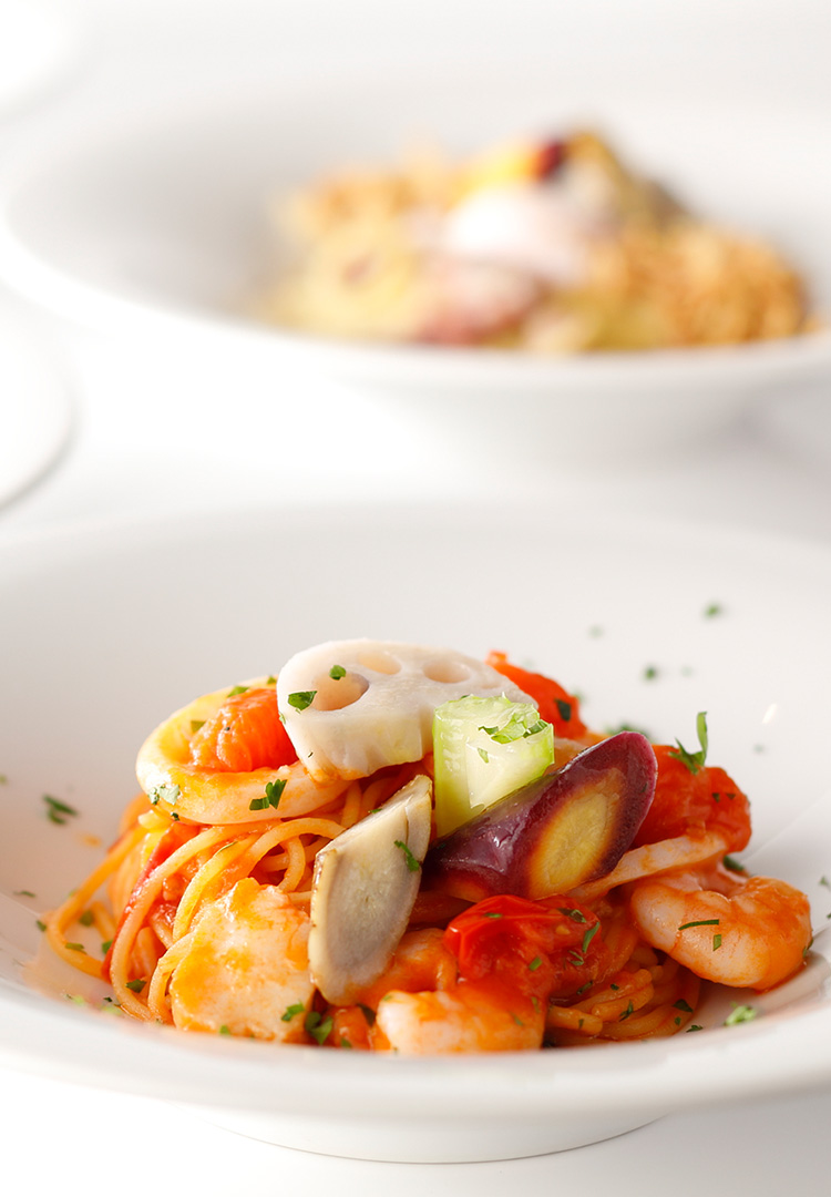 Blissful Pasta Lunch BELLA VISTA Hotel New Otani Tokyo
