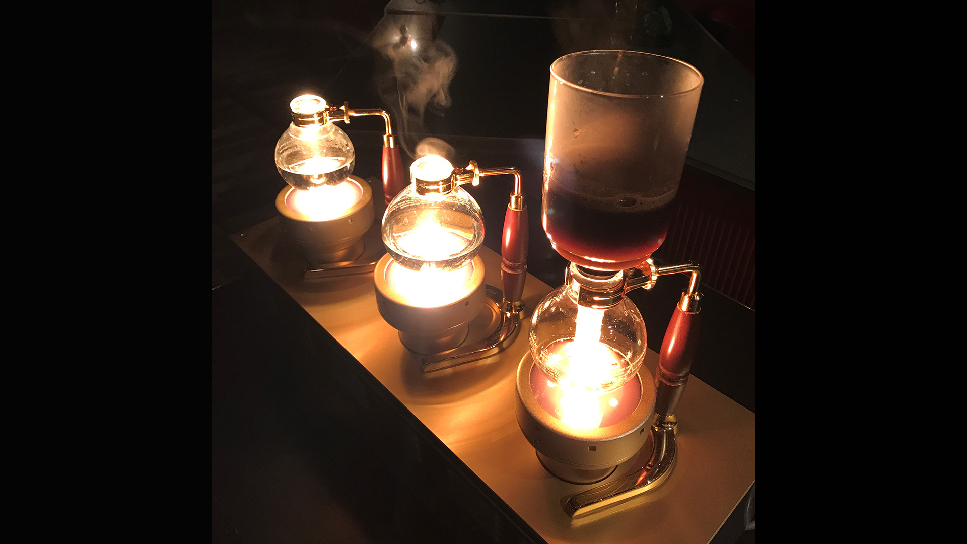 サイフォンコーヒー「ブルーマウンテン」