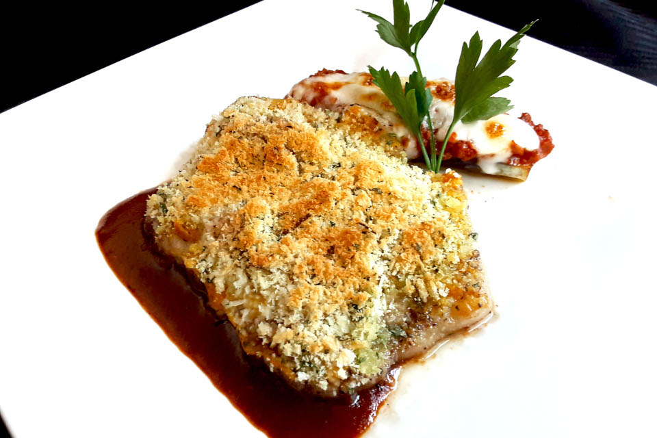 やまと豚肩ロースの香草パン粉焼き