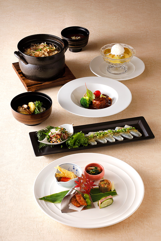期間限定 松茸と秋の味覚会席
