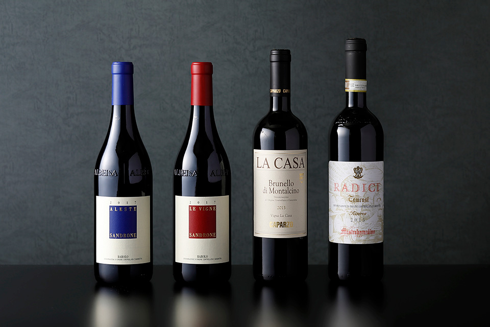 イタリアワイン4本セット