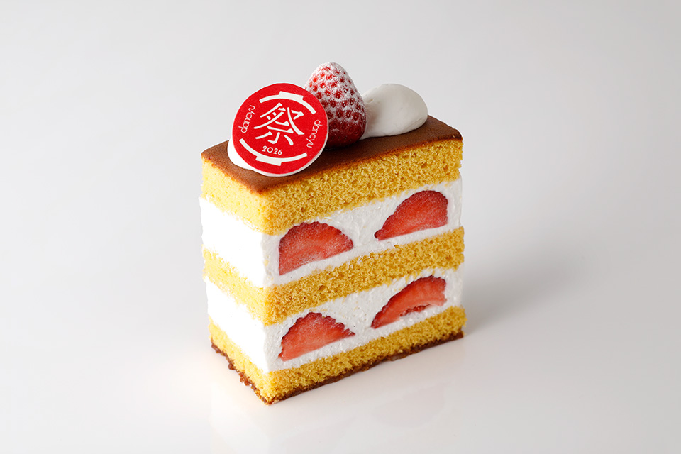 あまおうカステラショートケーキ