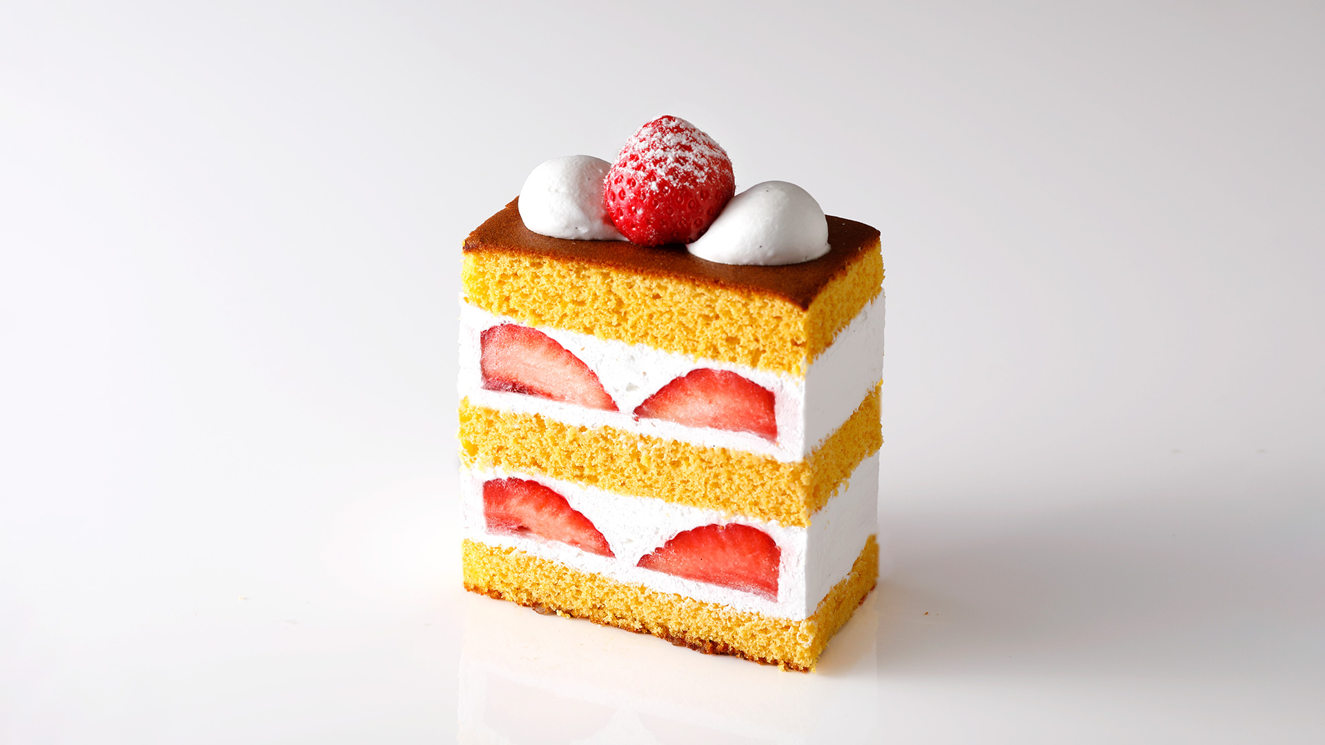 あまおうカステラショートケーキ