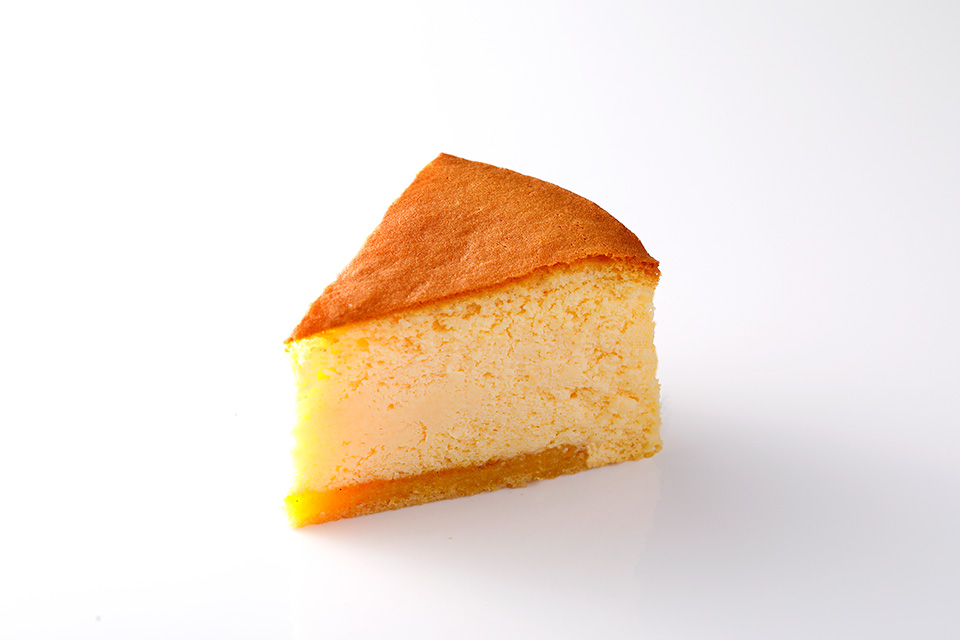 オレンジスフレチーズケーキ