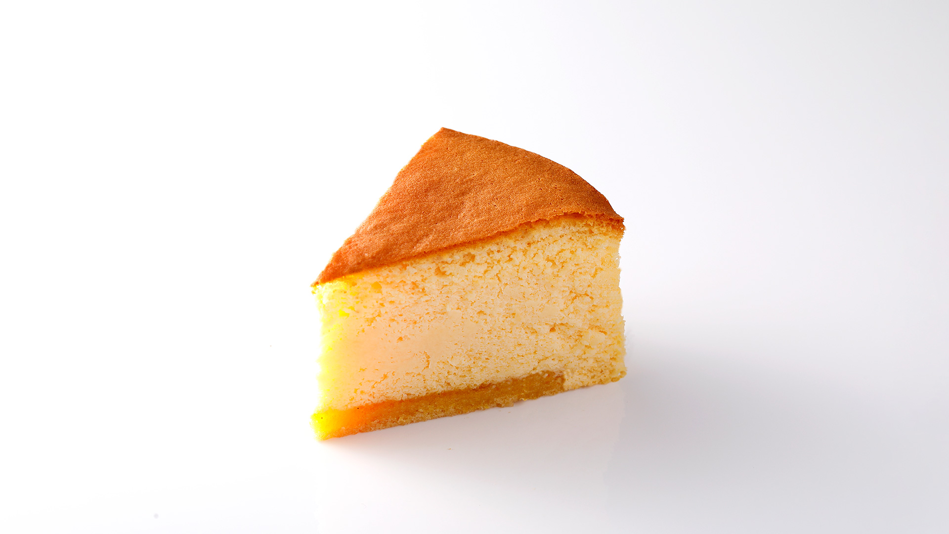 オレンジスフレチーズケーキ