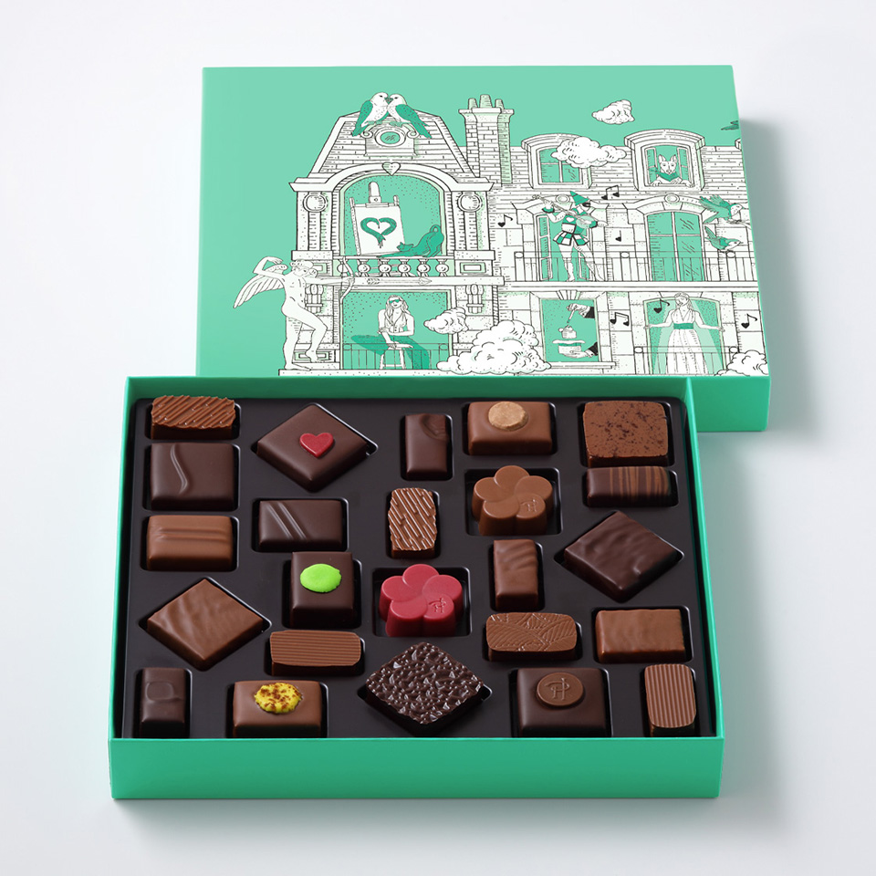 アソリュティマン ド ショコラ 24個入り